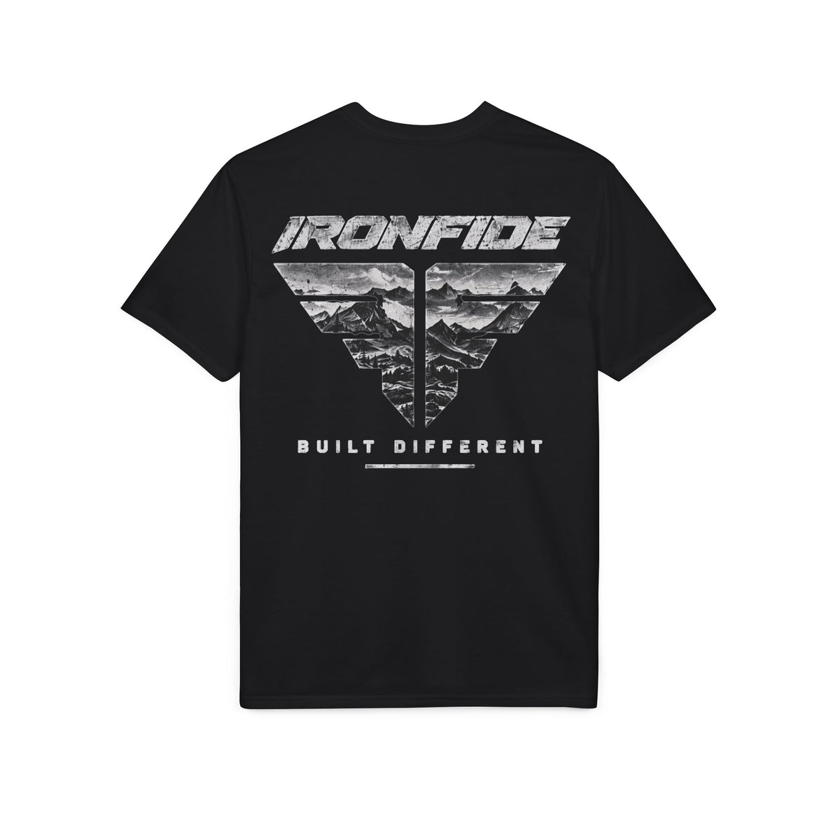 Built Different Performance T-Shirt — Ironfide Mountain Athletic Tee
