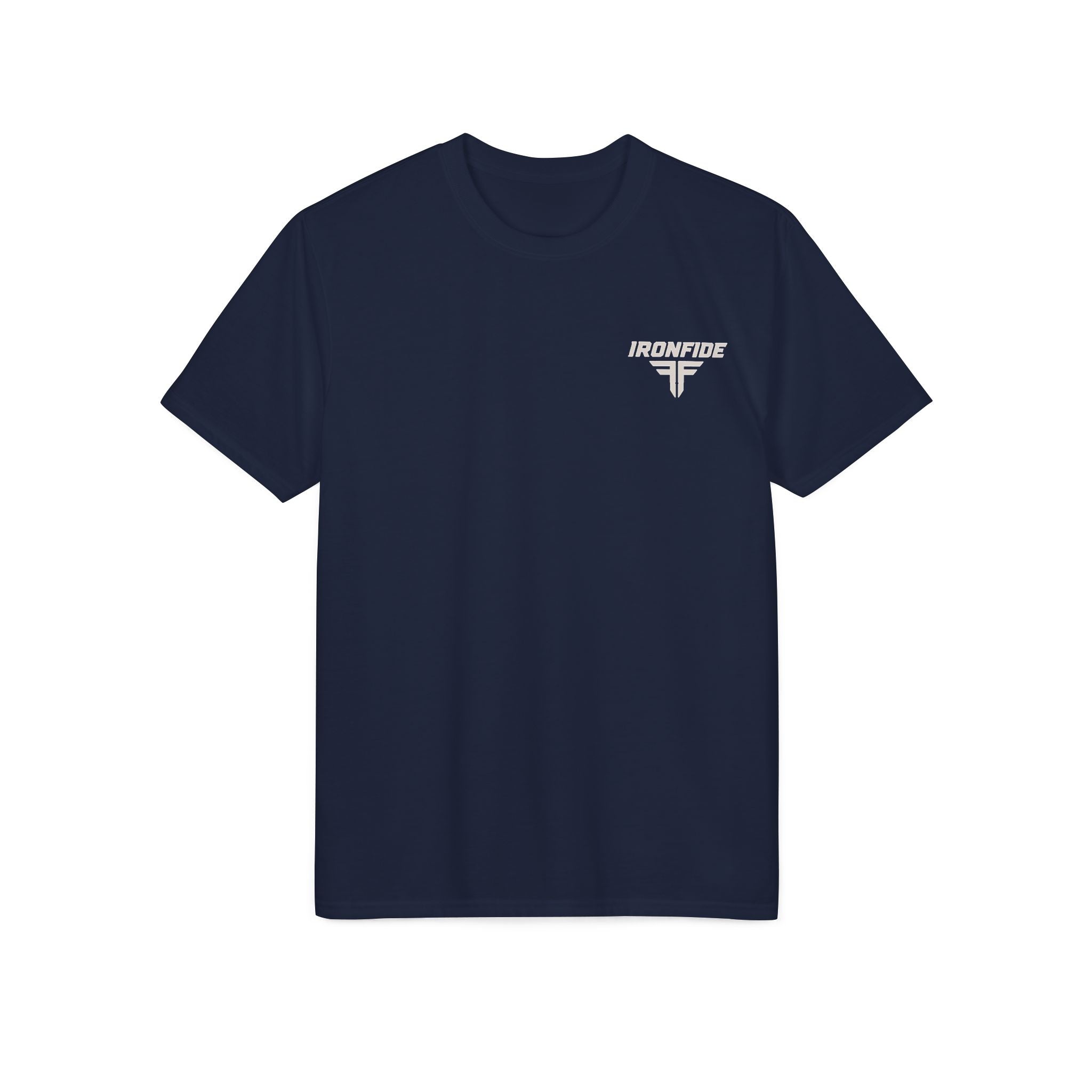 Men's Motivational Gym T-Shirt | Silent Work, Loud Results | IRONFIDE