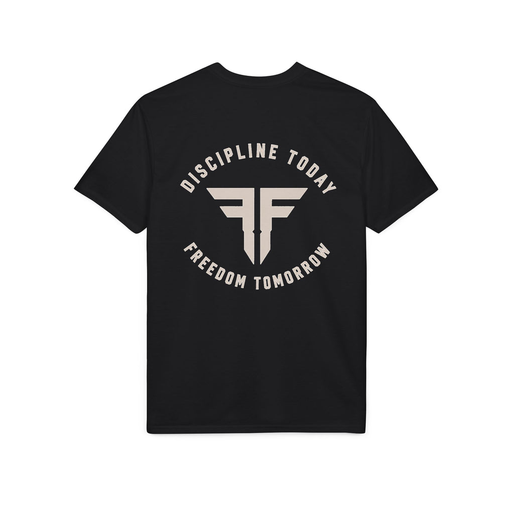 Men's Gym T-Shirt | Discipline Today, Freedom Tomorrow | IRONFIDE