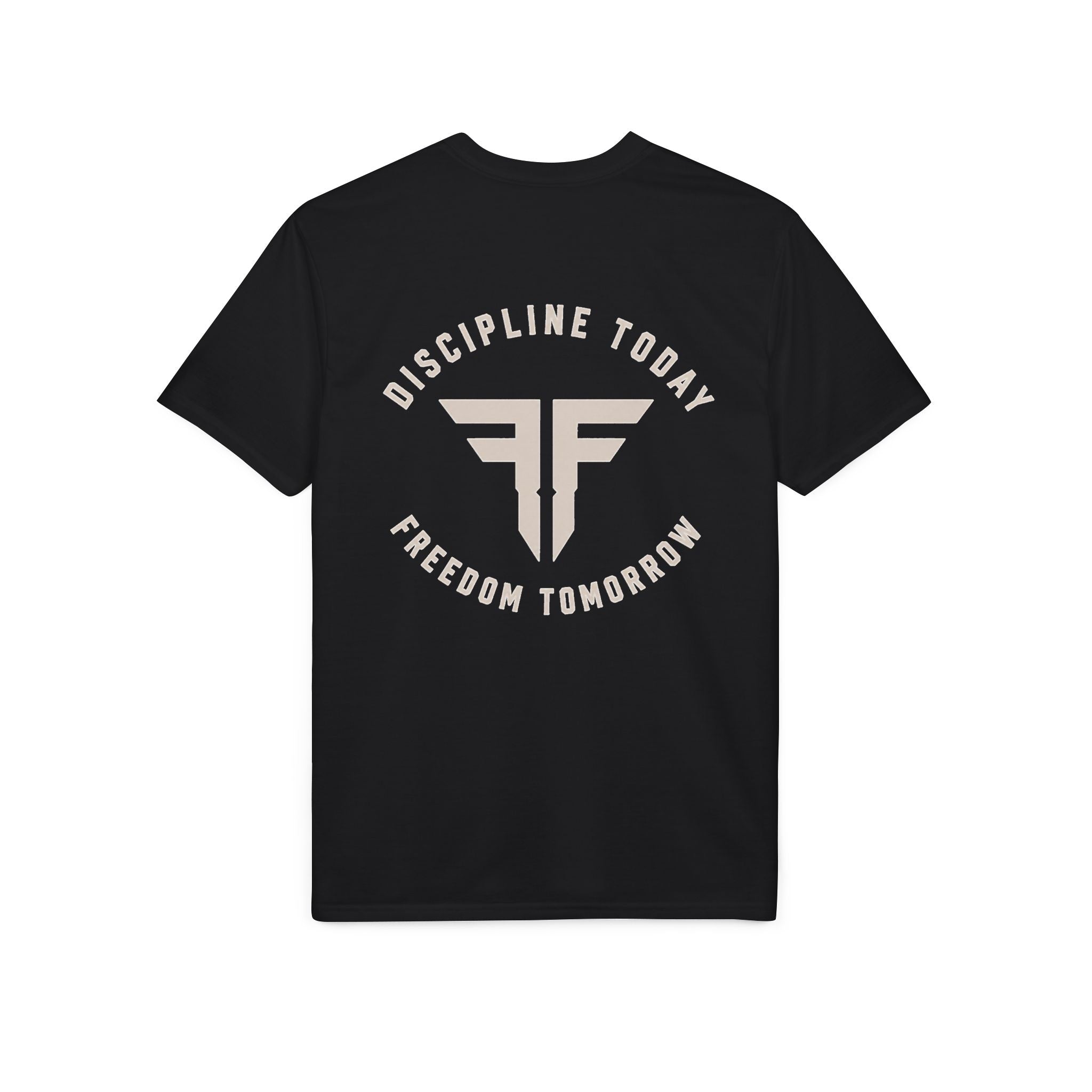 Men's Gym T-Shirt | Discipline Today, Freedom Tomorrow | IRONFIDE