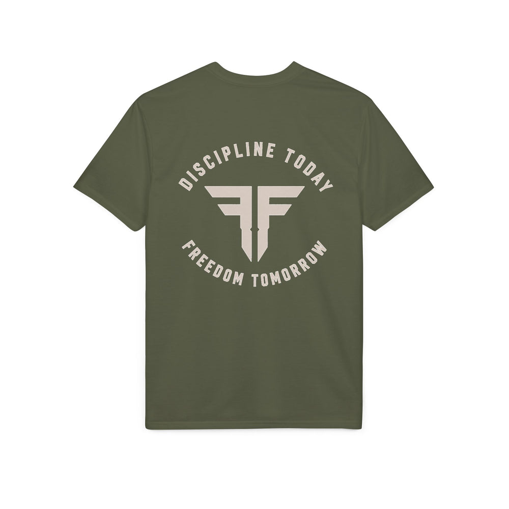 Men's Gym T-Shirt | Discipline Today, Freedom Tomorrow | IRONFIDE