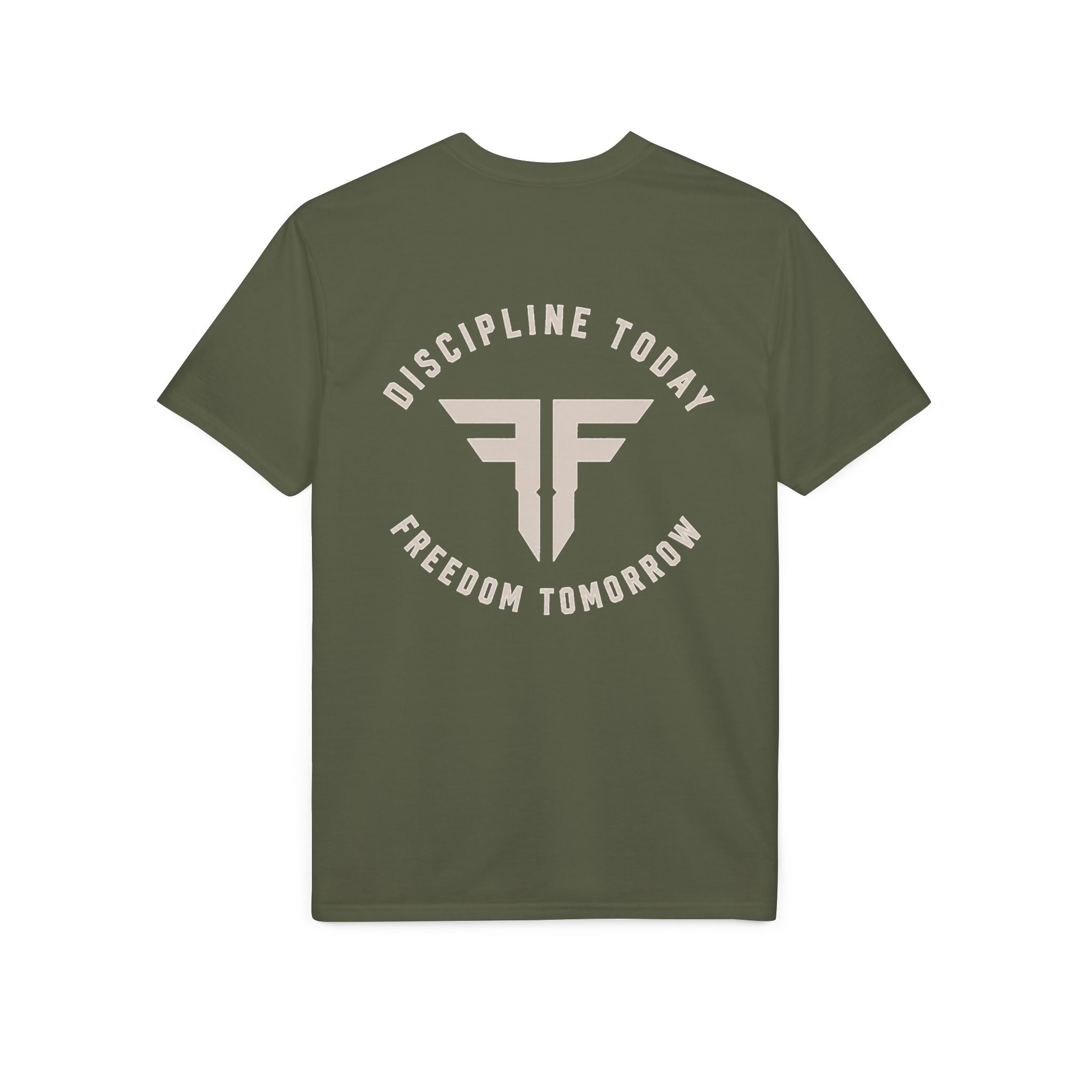 Men's Gym T-Shirt | Discipline Today, Freedom Tomorrow | IRONFIDE