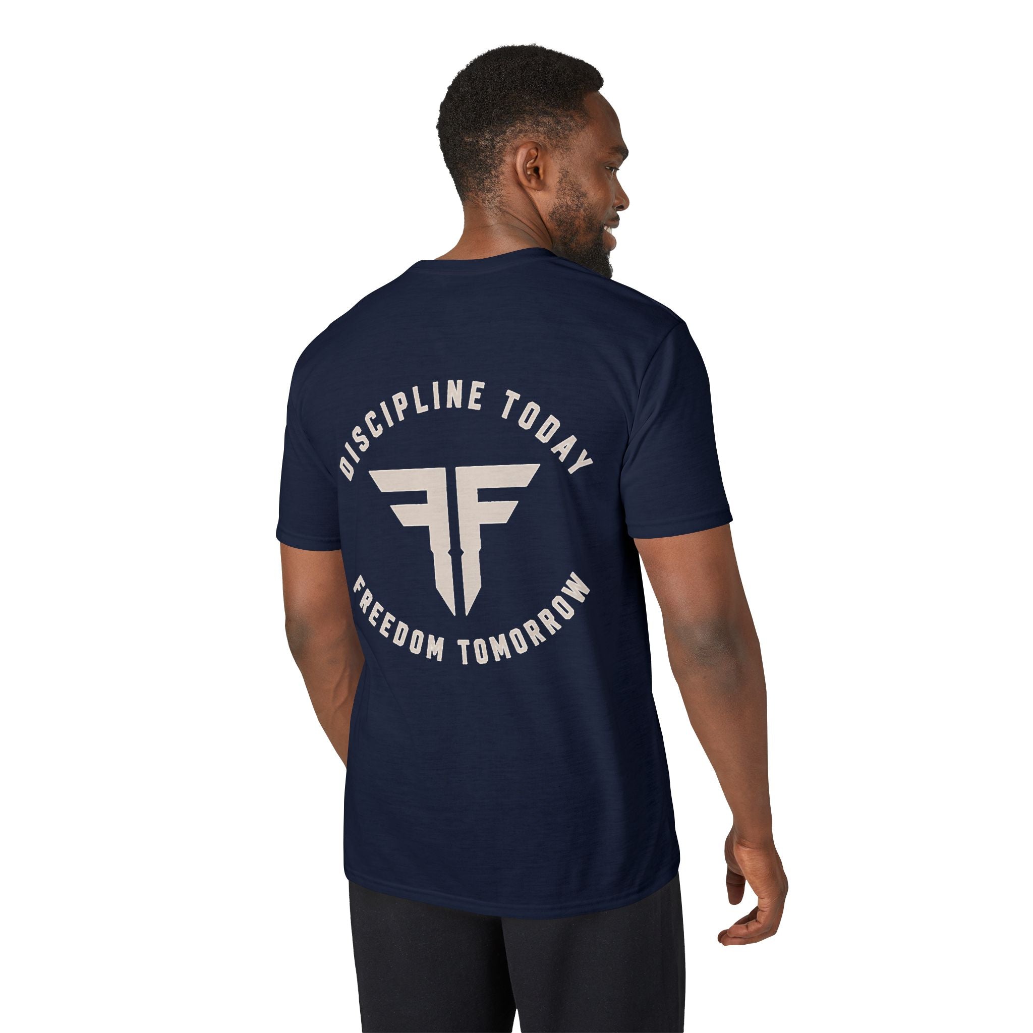 Men's Gym T-Shirt | Discipline Today, Freedom Tomorrow | IRONFIDE