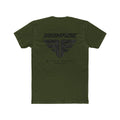 Ironfide Logo Tee — Military Green Graphic Crew Shirt