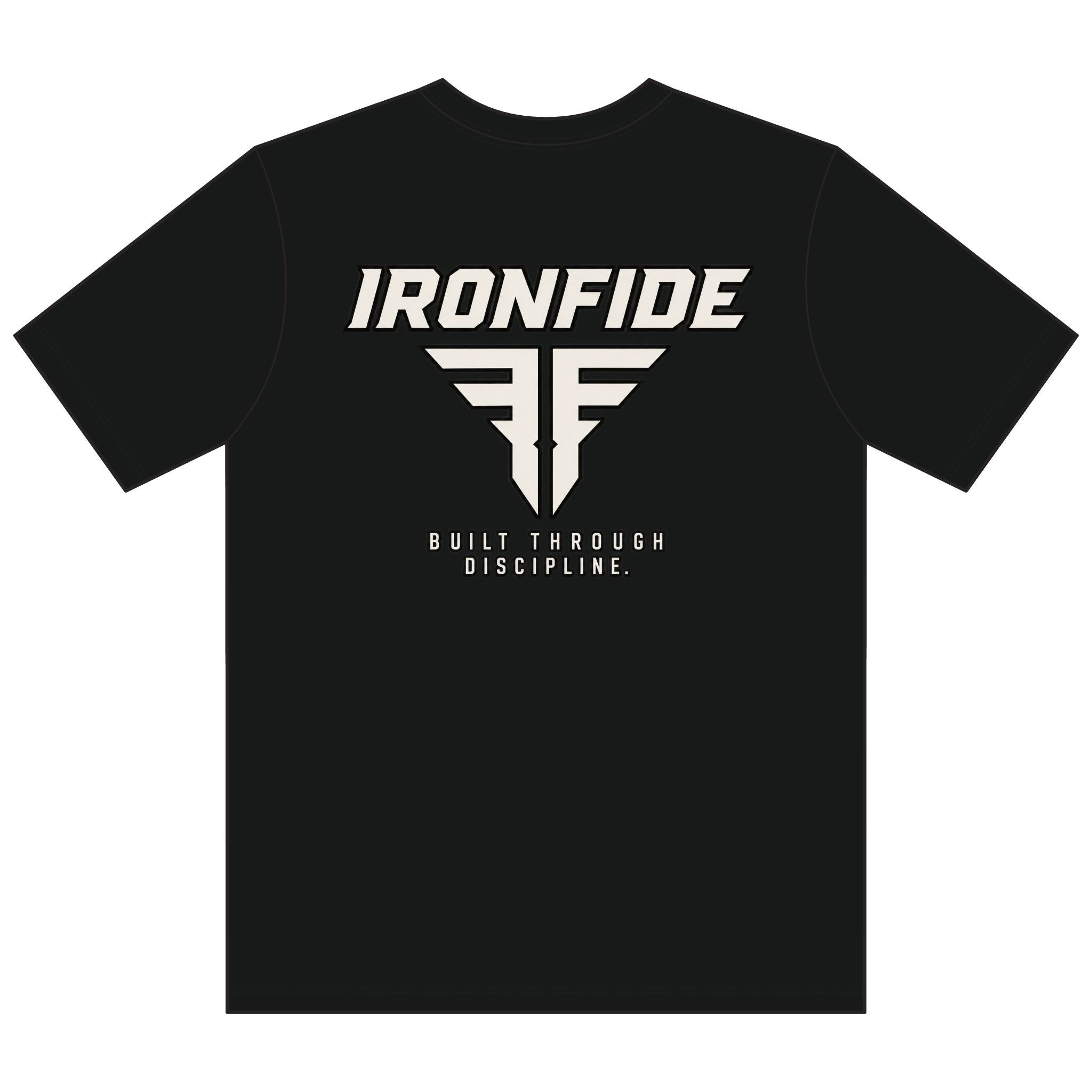 Men's Compression Gym Shirt | Built Through Discipline | IRONFIDE