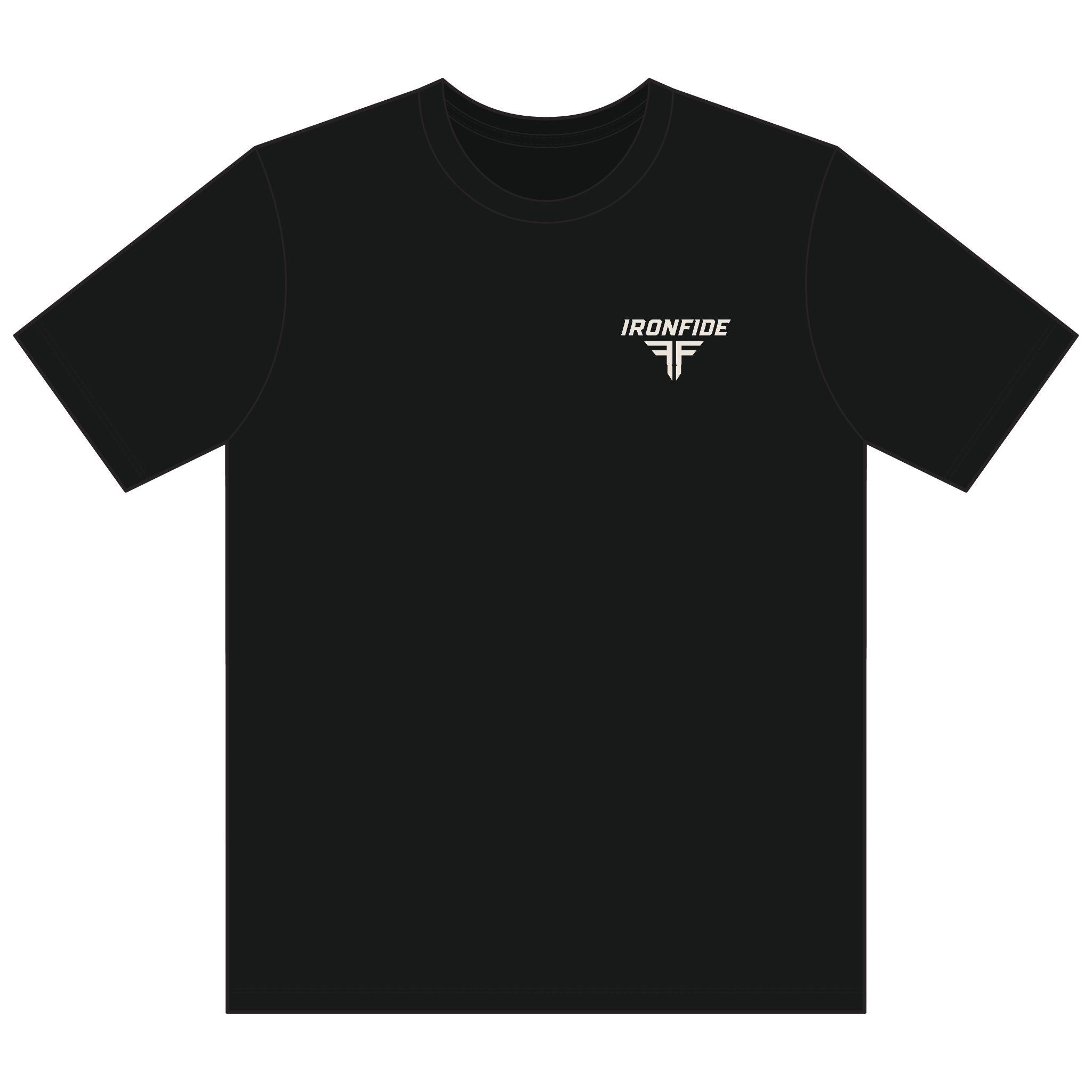Men's Compression Gym Shirt | Built Through Discipline | IRONFIDE