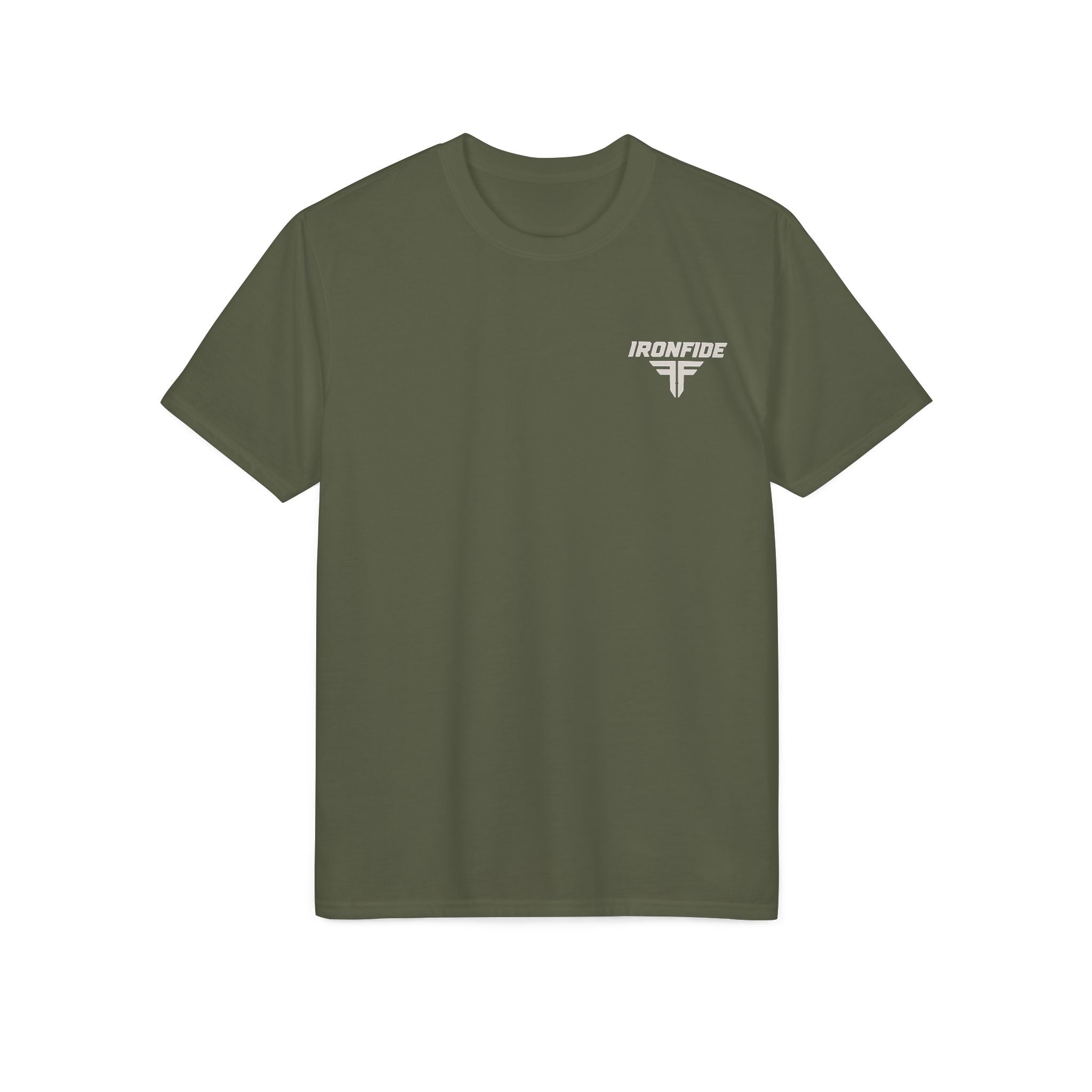 Men's Motivational Gym T-Shirt | Silent Work, Loud Results | IRONFIDE