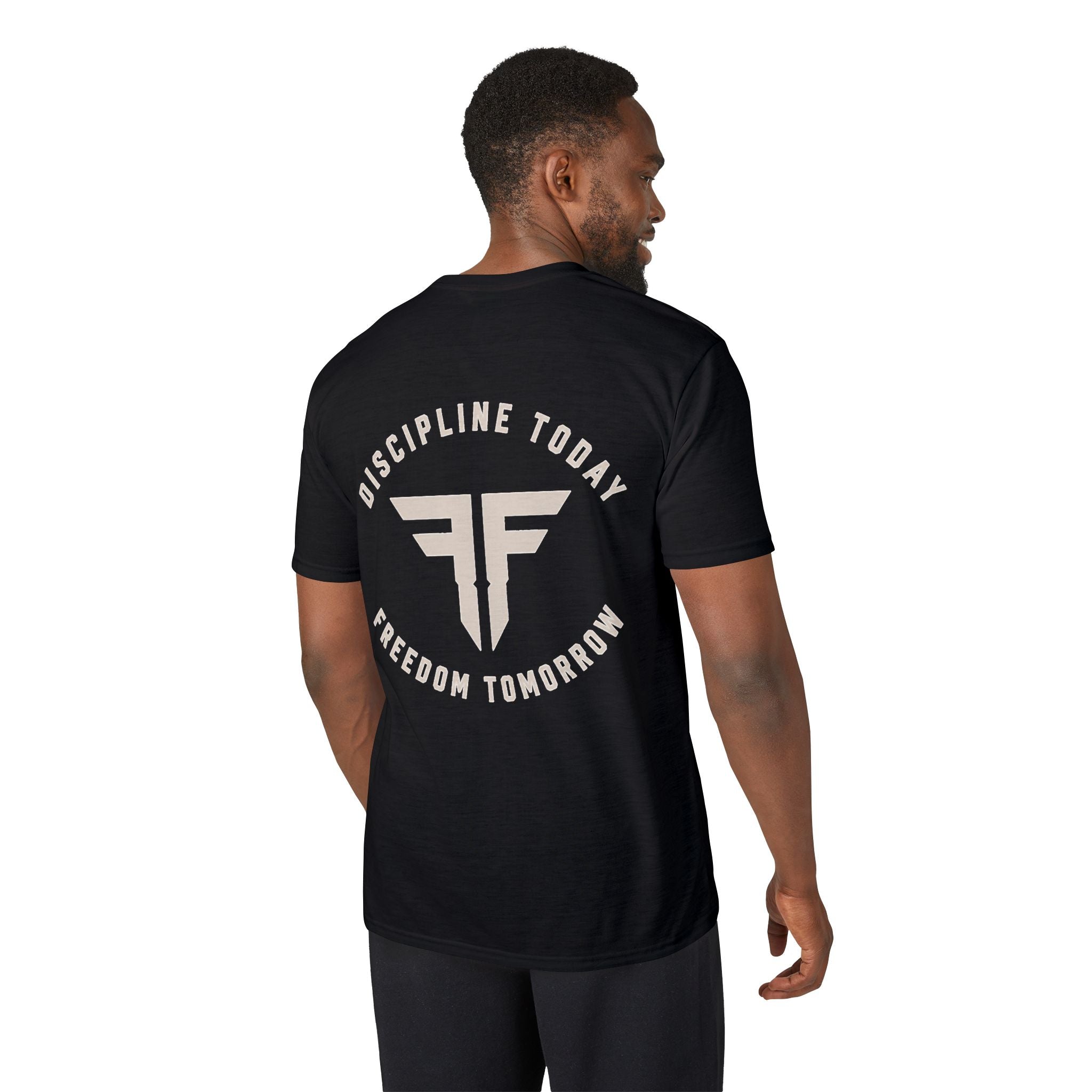 Men's Gym T-Shirt | Discipline Today, Freedom Tomorrow | IRONFIDE