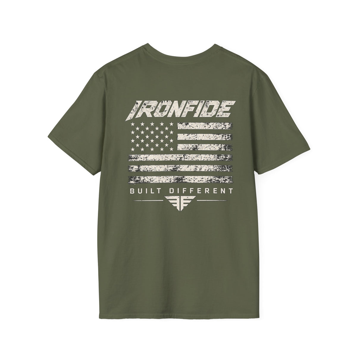 Built Different IronFide Flag T-Shirt