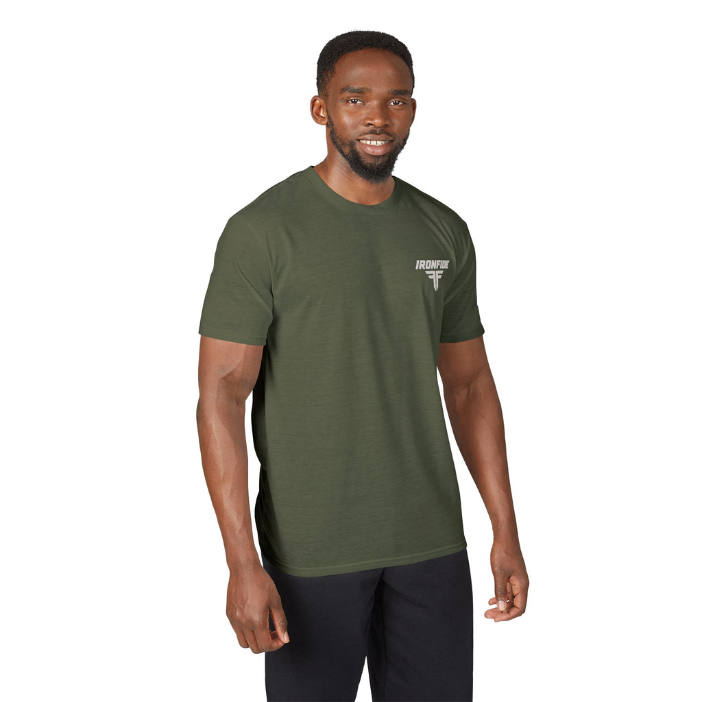 Men's Gym T-Shirt | Discipline Today, Freedom Tomorrow | IRONFIDE