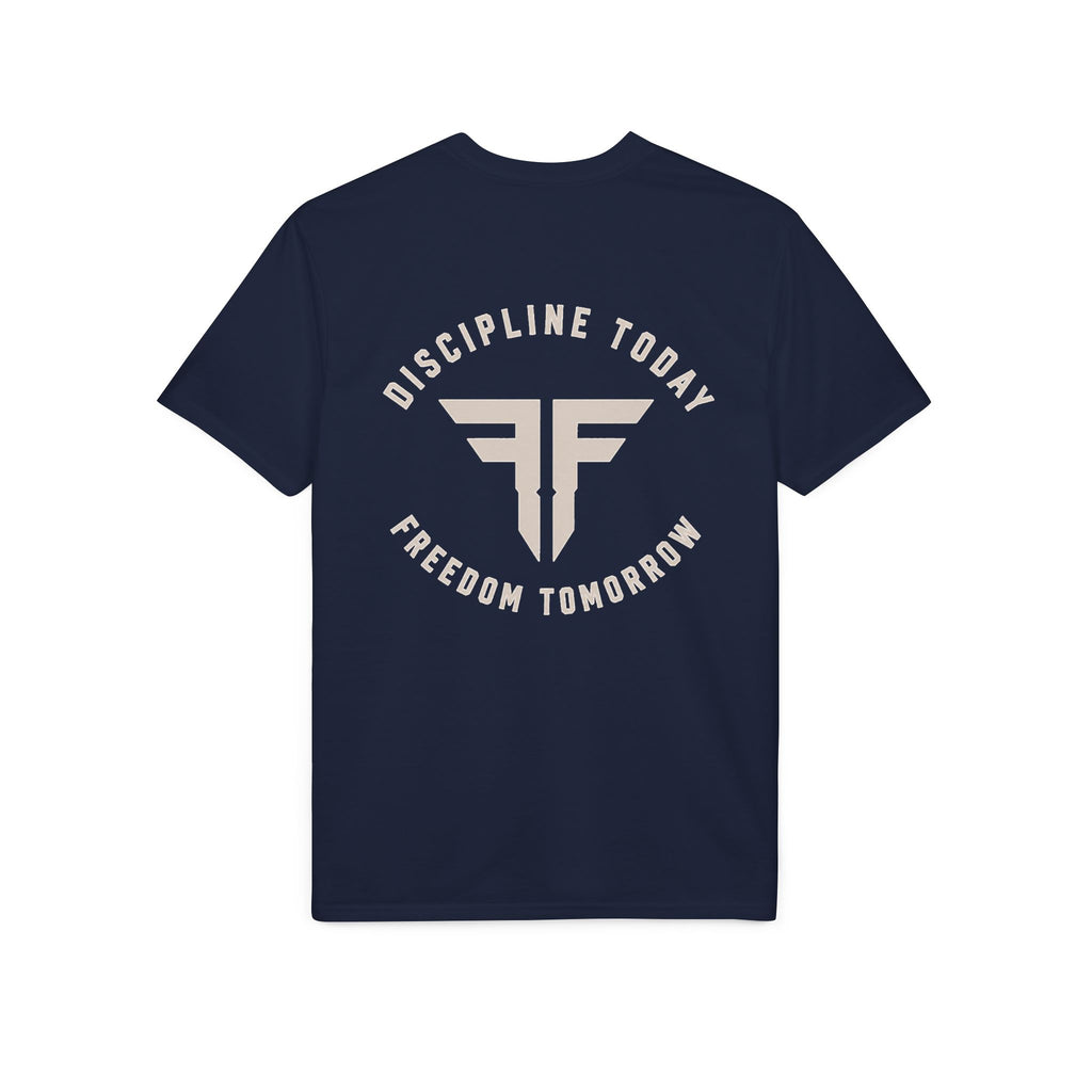 Men's Gym T-Shirt | Discipline Today, Freedom Tomorrow | IRONFIDE
