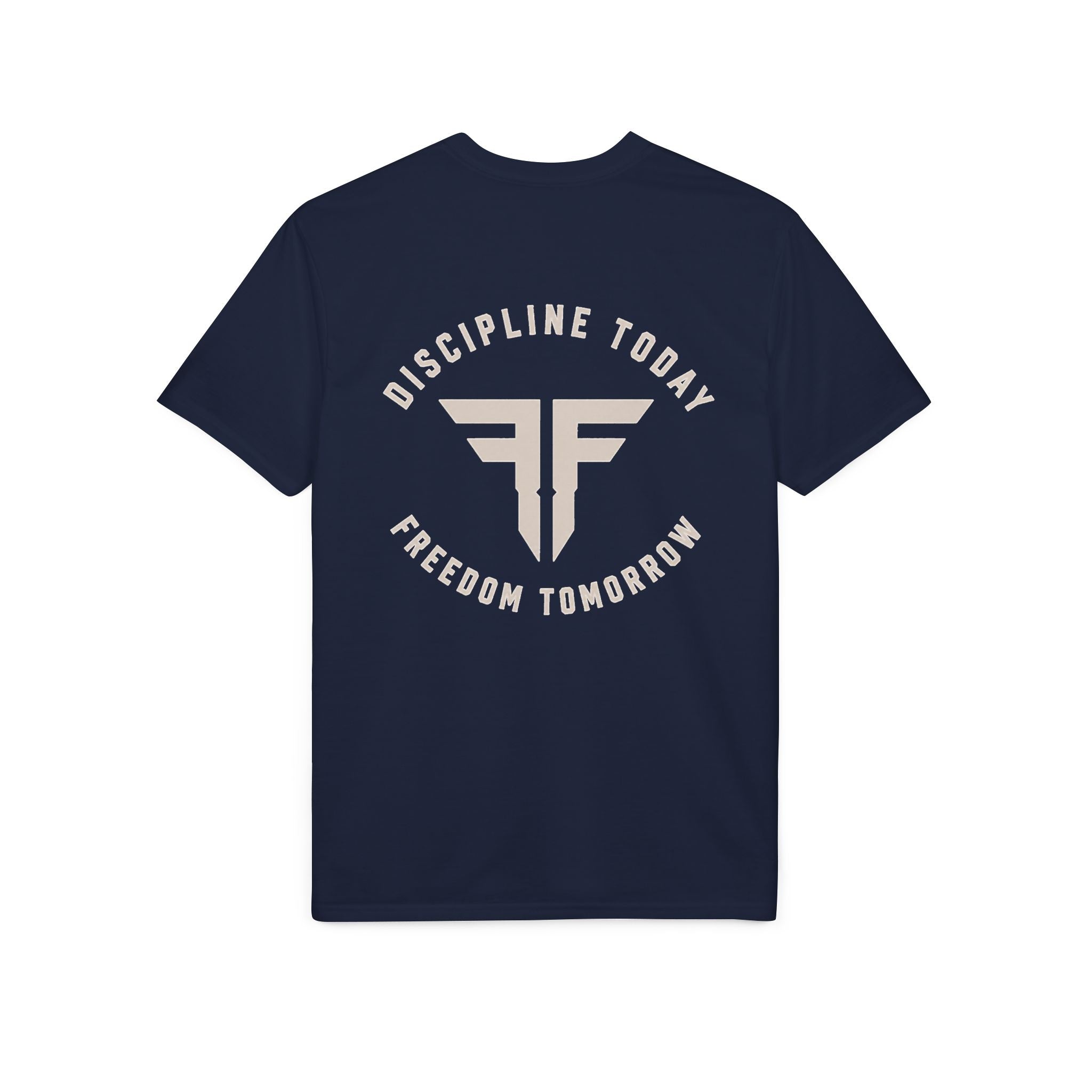 Men's Gym T-Shirt | Discipline Today, Freedom Tomorrow | IRONFIDE